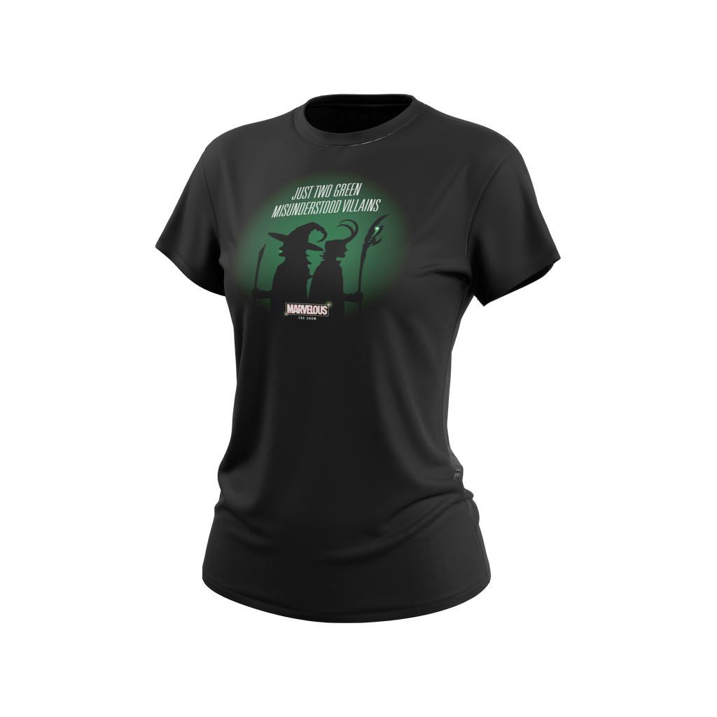 Just Two Green Misunderstood Villains T-Shirt